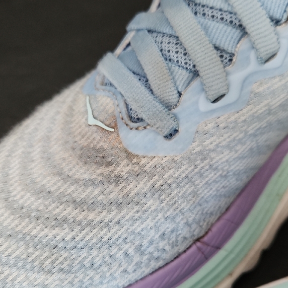 HOKA One One Gaviota 5 Blue Sneakers Womens Size 5 - Picture 3 of 12